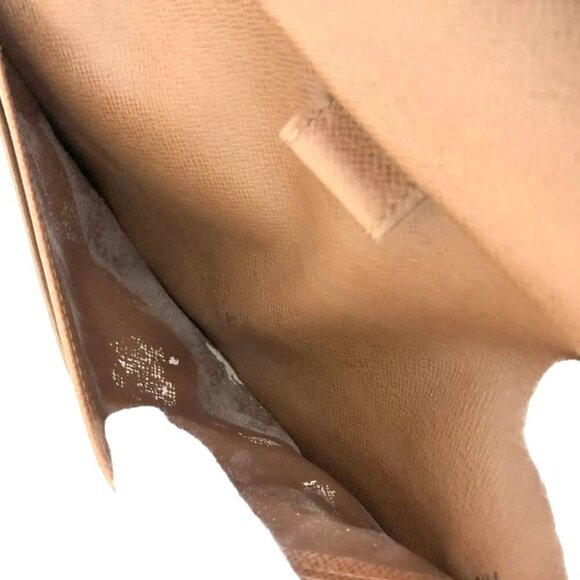 629151AK (Z1) Louis Vuitton Wallet Long Porte Tresor International Brown Monogra - Picture 7 of 8